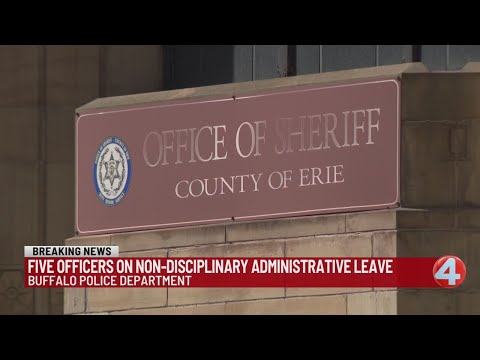 5 Buffalo police officers placed on leave amid Granville investigation