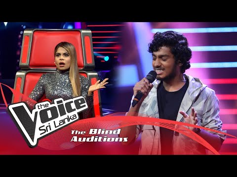 Dishad Lankesh - Someone You Loved |  Blind Auditions | The Voice Sri Lanka