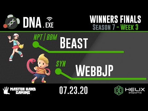 DNA.EXE S7:W3 - NPT | BBM | Beast (Pokemon Trainer) Vs. SYN | WebbJP (Lucas) - Winners Finals