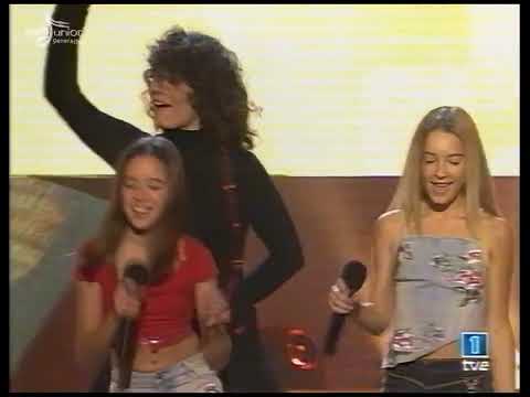EuroJunior 2003 - Úrsula , Mª José y Sara + Ainhoa Cantalapiedra - Knock on Wood