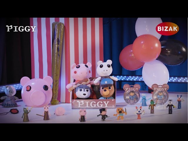 Vídeo relacionado con Bizak Piggy Figura 10 cm Piggy, Ahora podrás recrear el Juego en casa con Tus Personajes Favoritos, Viene con Accesorios y un código canjeable en el Videojuego, Hay Diferentes Modelos (64238045)