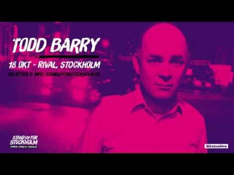 Todd Barry live @ STAND UP FOR STOCKHOLM