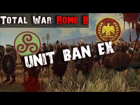 Boii As a First Pick..Ballsy | Unit Ban EX R1G1 | Total War Rome II Tournament