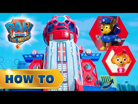 PAW Patrol: The Movie - Ultimate City Tower - How To Build - PAW Patrol Official & Friends