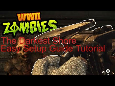WWII zombies: The darkest shore easy setup guide with pack a punch, saw, and saw upgrade tutorial!