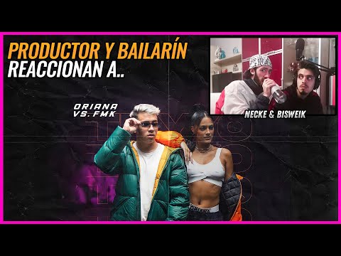 Oriana vs FMK - TUYYO (Prod. Big One) | 🌟 Reacción Productor y Bailarín 🌟 | #NeckeYBisweik