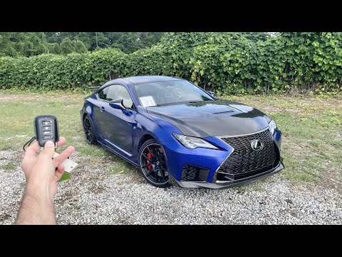 1 of 50 Lexus RCF Blue Fuji Speedway Edition: Start Up, Test Drive, Exhaust, Walkaround POV & Review