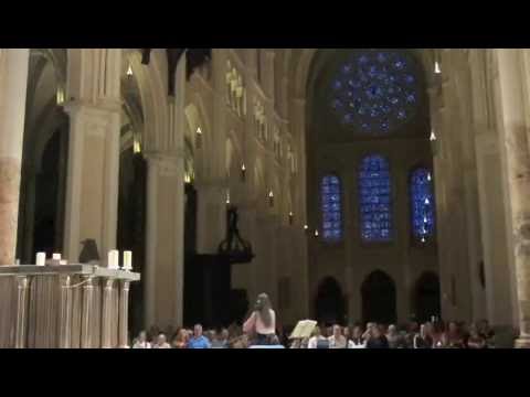 Emily Burridge cello live - Chartres Cathedral concert 17th July 2016