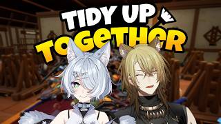 【TIDY UP TOGETHER】 put the ears on kitten, its furry cleaning time 【NIJISANJI EN | Elira Pendora】