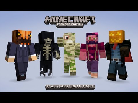 ECKOSOLDIER - Minecraft Xbox 360 Edition - Special Halloween Skins Avaliable Now!!