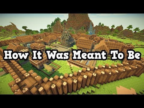 ibxtoycat - Minecraft - This Is How Villages Were MEANT To Be