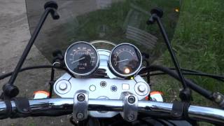 preview picture of video 'Honda Magna VF750C. In Dubna Town.'