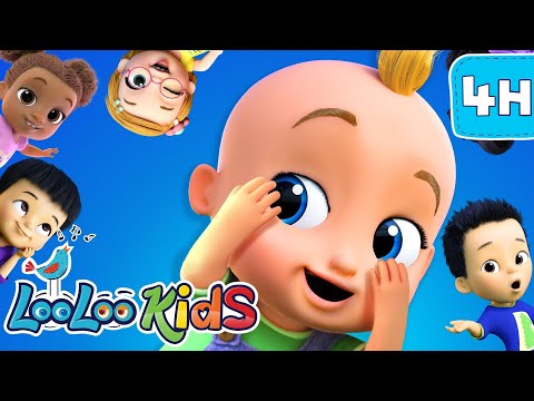 Hide & Seek 🫣 | Funny Kindergarten Songs | Kids Songs Huge Compilation | LooLoo Kids