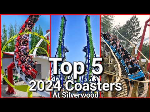 Top 5 Roller Coasters At Silverwood Theme Park 2024