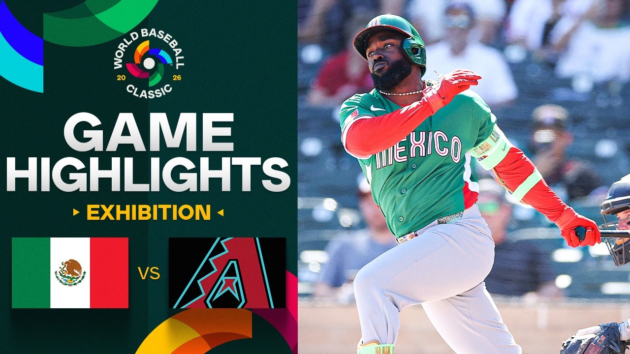 Mexico vs. D-backs 2026 World Baseball Classic | Exhibition Game Highlights