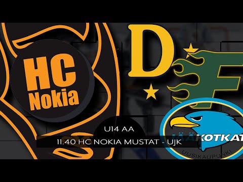 11.9.2021 klo 11.40 HC Nokia Mustat - UJK // U14 AA