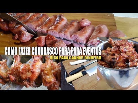 HOW TO PREPARE BARBECUE FOR SEVERAL PEOPLE - ROSA'S RECIPES