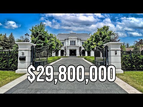$29,800,000 Grand Toronto Mansion | Mansion Tour
