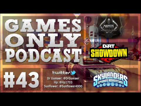 Games Only 43 - Magic 2013, Dirt Showdown, Skylanders