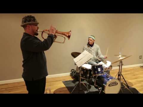 Ras Moshe, Matt Lavelle, Charles Downs - at Brooklyn Commons - Dec 11 2014