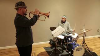 Ras Moshe, Matt Lavelle, Charles Downs - at Brooklyn Commons - Dec 11 2014