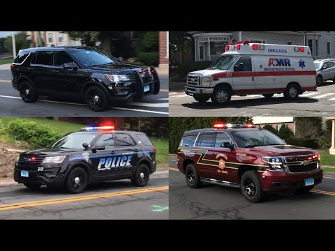 Best of Emergency Vehicles responding 2020 Part 1 - Emergency Vehicle Response Compilation