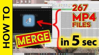 How to Join Merge Multiple MP4 files in Seconds without Re encoding