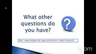 Live Coaching Session - How to Successfully Launch Your Business Analyst Career