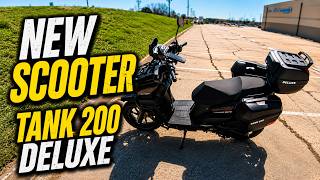 My New Scooter!!! Vitacci Tank 200 Deluxe