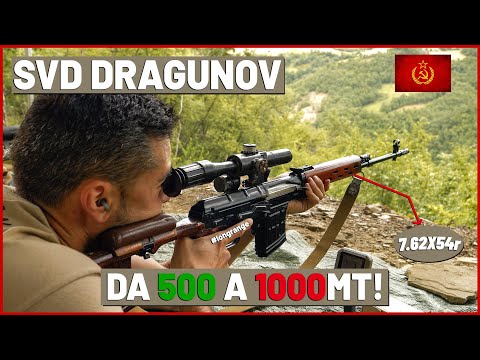 We try the Russian SVD DRAGUNOV at 1 KM #longrange
