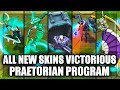 All New Skins Victorious Orianna Praetorian Graves Fiddlesticks Program LeBlanc Nami (LoL)