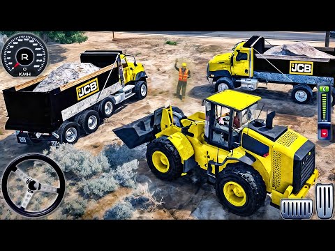 JCB Road Builder Construction 3D - City Highway Excavator Simulator - Android GamePlay