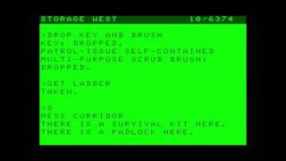 Planetfall for the TRS-80 CoCo
