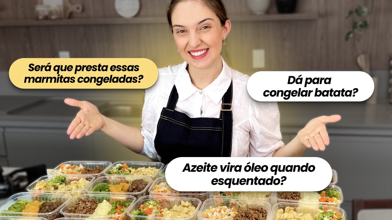 MARMITAS SAUDÁVEIS GOSTOSAS, QUAL OS SEGREDOS? - Respondendo perguntas mais frequentes