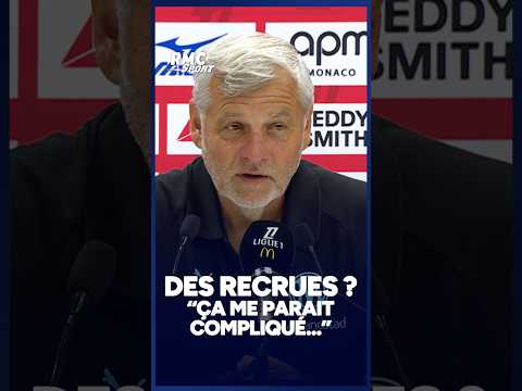 Des recrues ? "Ça me parait compliqué…"