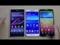 Samsung Galaxy S4 vs LG G2 vs Sony Xperia Z1 ...