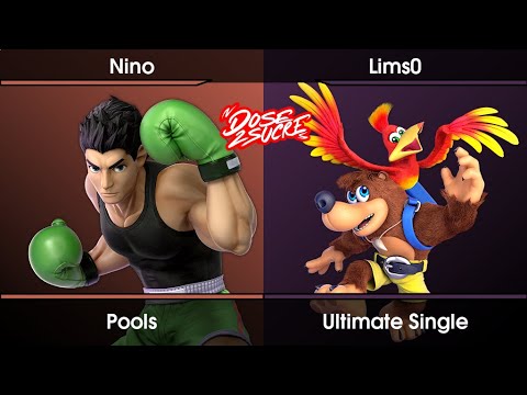 DOSE2SUCRE - 2023.02 Pools - Nino (Little Mac) Vs. Lims0 (Banjo & Kazooie) SSBU Ultimate Tournament