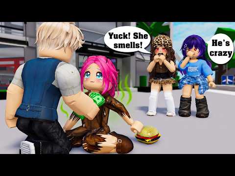 Billionaire Boy Obsessed with Abandoned Girl 🔥(Episode 1) | Roblox Family Roleplay