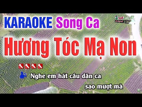 Hương Tóc Mạ Non Karaoke Tone Song Ca | Bản Chuẩn 2020 - Nhạc Sống Thanh Ngân
