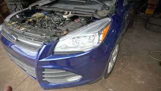 2013-2019 Ford Escape Master Cylinder replacement / Hard to brake troubleshooting