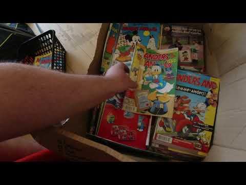 MongoTV_6248 - MIN ANDERS AND BLAD SAMLING - Del 78 - Købt 2 Papkasser Ander And 300 Kroner