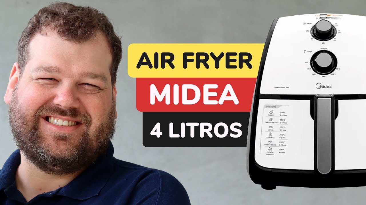 Air Fryer Midea Liva 4 Litros é Boa