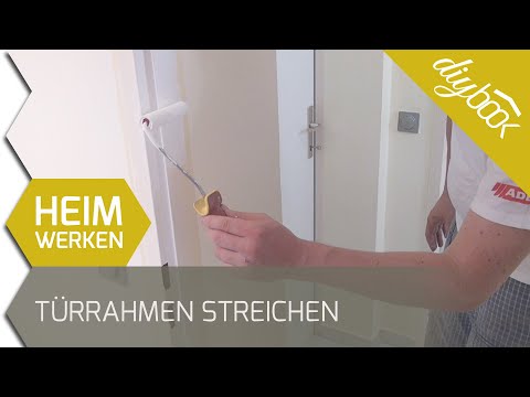 Türrahmen streichen