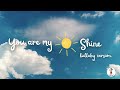 You Are My Sunshine Long Lullaby Version 2 Hours