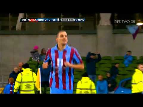 RYAN BRENNAN GOAL - DROGHEDA UNITED V SLIGO ROVERS - 2013 FAI CUP FINAL
