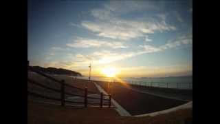 preview picture of video '初日の出 2013【タイムラプス】知多半島 Sunrise on New Year's Day 2013[Timelapse]Japan'