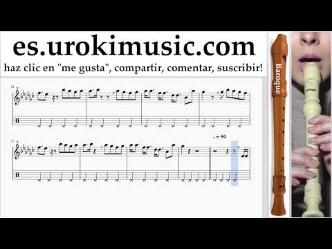 Como Tocar flauta dulce B. Charlie Puth - Attention Tablatura Parte#2 um-i927