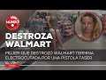 Destroza WALMART Y Termina ELECTROCUTADA Por Taser