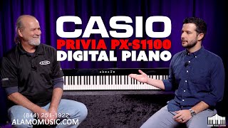 Video thumbnail for The Worlds Slimmest Digital Piano? Casio Privia PX-S1100 by Alamo Music Center - Pianos and Keyboards
