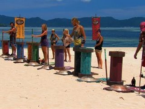 Survivor: Blood vs. Water - Immunity Challenge:  Balancing Point